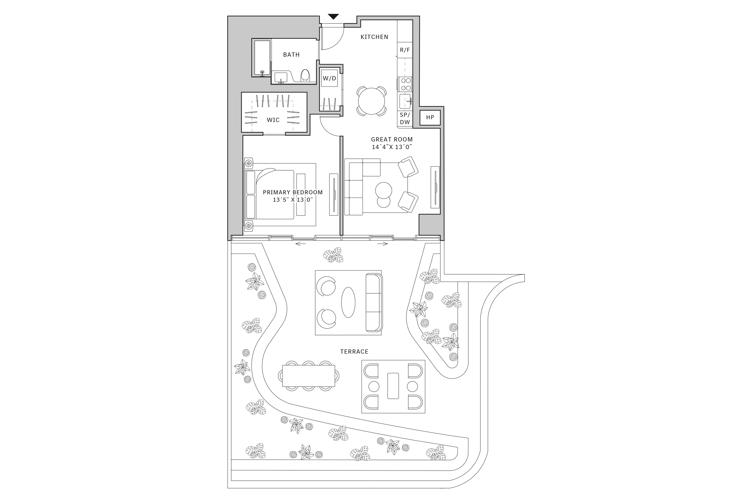 Floorplan of Residence 10